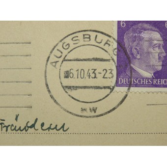 NSDAP: München - Puolueliikkeen pääkaupunki postikortti. Espenlaub militaria